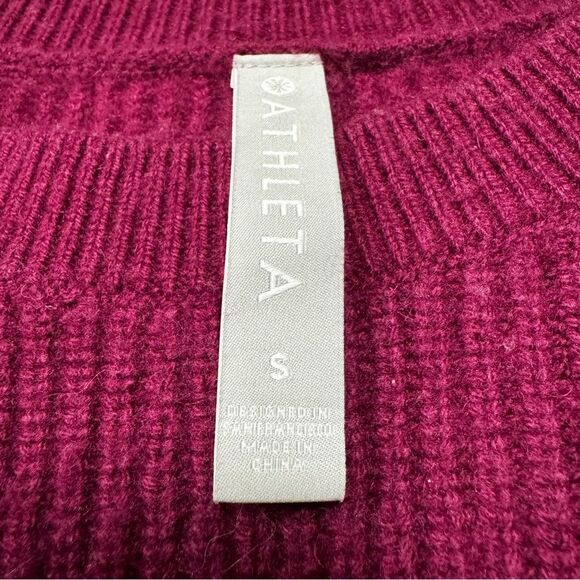 Athleta Cashmere & Wool Crewneck Sweater Size Small - Picture 3 of 7